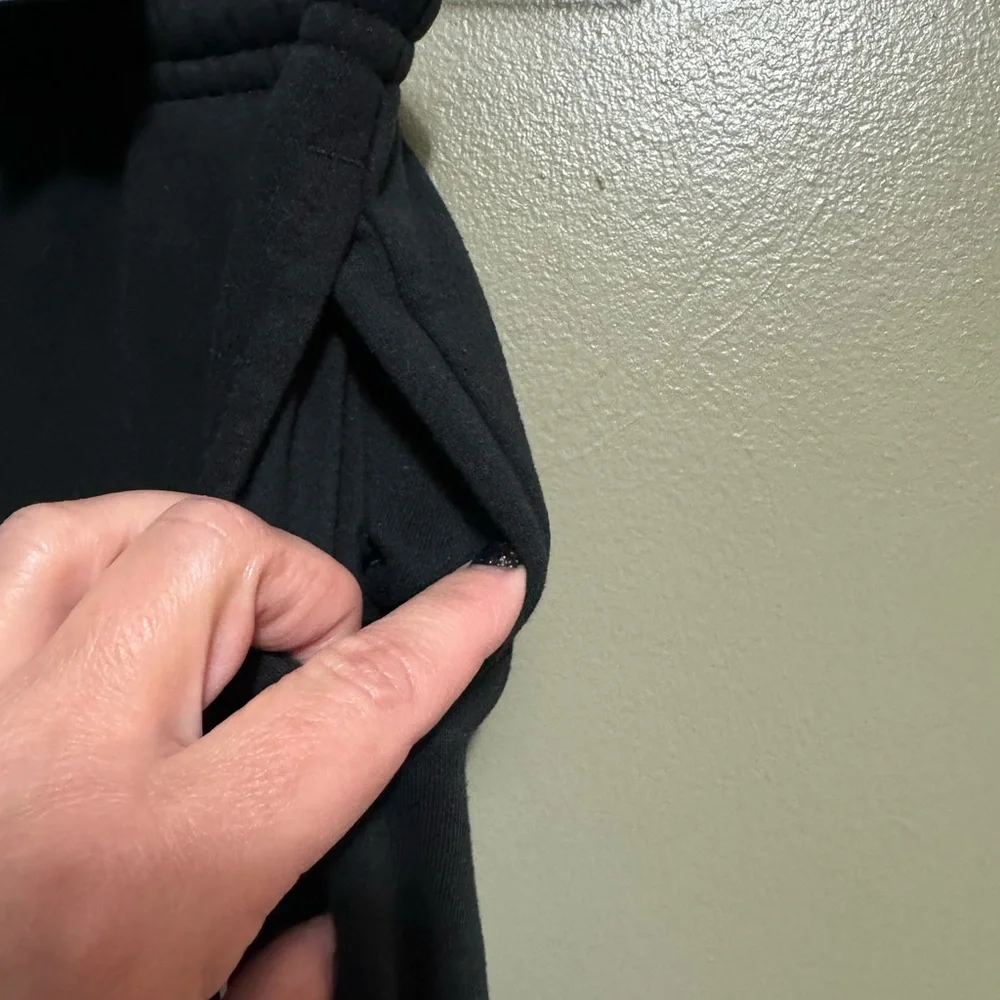 Jordan Black Sweatpants,‎ Size M